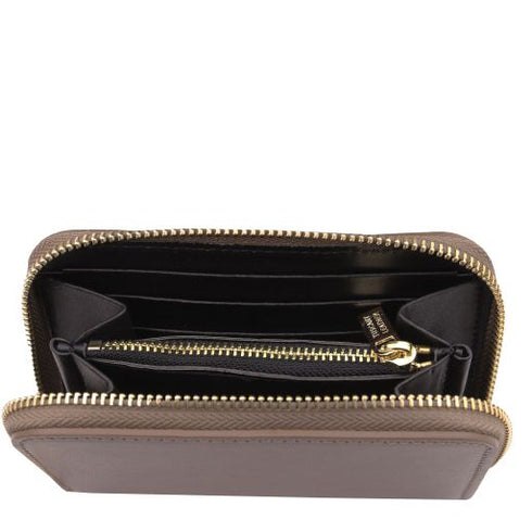 Leda - Exclusive zip around leather wallet